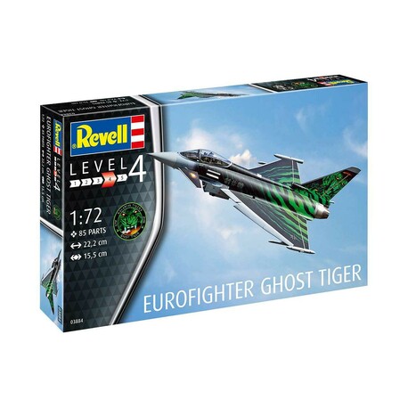 Plastic ModelKit letadlo 03884 - Eurofighter "Ghost Tiger " (1:72)