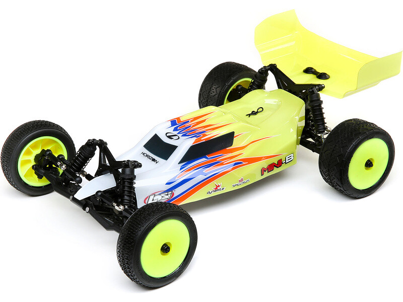 Losi Mini-B 1:16 RTR žlutá - LOS01016T3 - expresní doprava