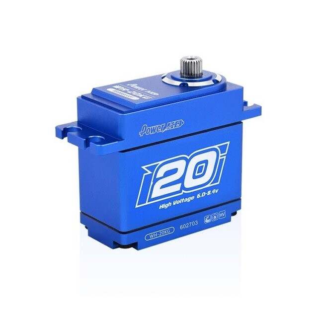 Servo WH20KG Waterproof, Alu Case Digital HV 20kg/0.08s HD-WH-20KG