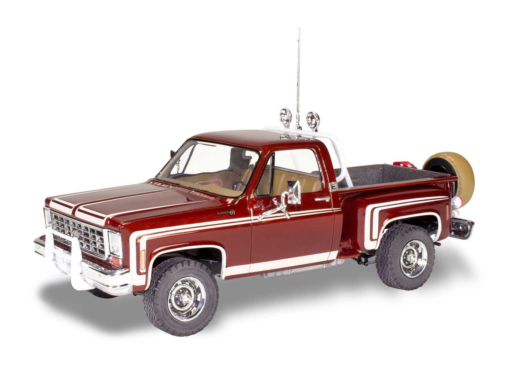 Revell Plastic ModelKit MONOGRAM auto 4486 - 76 Chevy Sports Stepside Pickup (1:25) - 85-4486 - expresní doprava