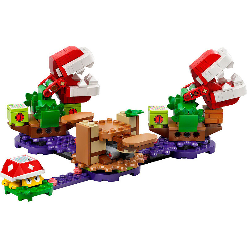 LEGO Super Mario - Puzzle z rośliną piranii - zestaw rozszerzający 