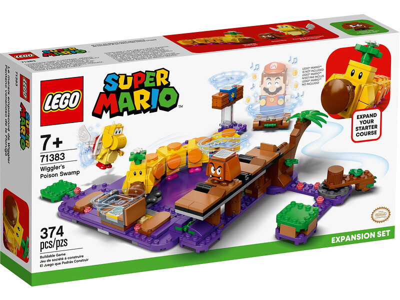 LEGO Super Mario - Wiggler a jedovatý močiar - rozširujúci set [LEGO71383]