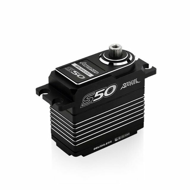 Servo Power HD S50 Brushless Alu Case SSR HV MG 50kg/0.10s - HD-S50 - expresní doprava