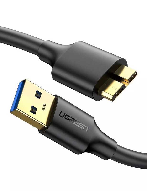 UGREEN US130 USB 3.0 - micro-B 3.0 cable 2m - 1UG1312 - expresní doprava