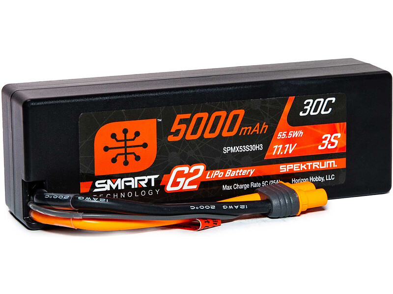 Spektrum Smart G2 LiPo 11.1V 5000mAh 30C HC IC3 - SPMX53S30H3 - expresní doprava