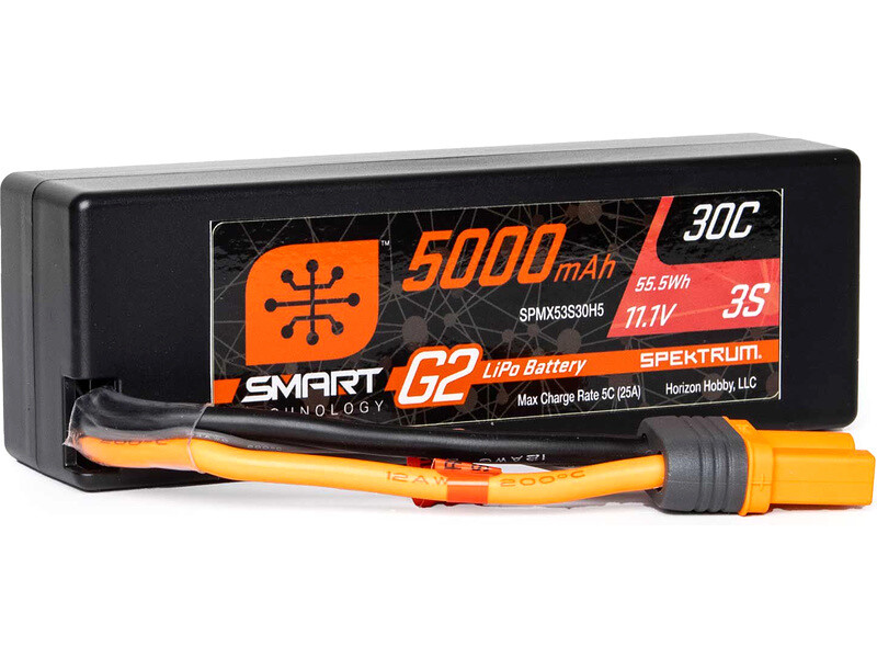 Spektrum Smart G2 LiPo 11.1V 5000mAh 30C HC IC5 - SPMX53S30H5 - expresní doprava