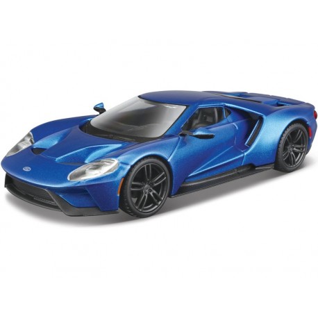 Bburago Ford GT 2017 1:32 metallic blue