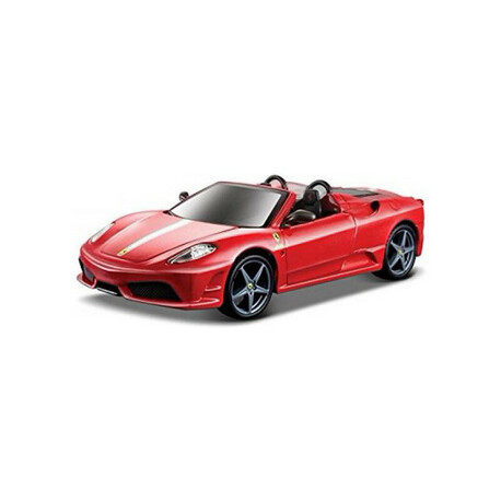 Bburago Ferrari Spider 16M 1:32 metalická červená