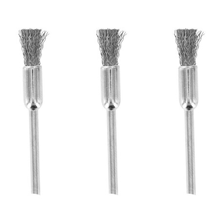 Rotacraft shank wire steel brush (3pcs)