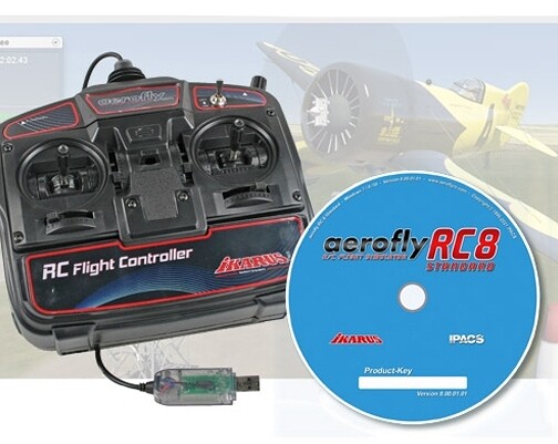 Aerofly RC8 STANDARD (Windows) s USB ovládačom [IK3031050]