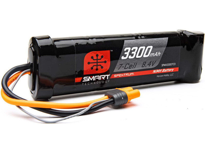 Spektrum Smart NiMH 8.4V 3300mAh IC3 - SPMX33007C3 - expresní doprava