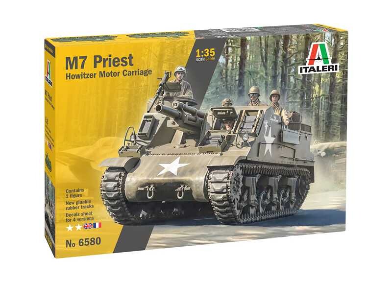 Italeri Model Kit tank 6580 - M7 Priest (1:35) - 33-6580 - expresní doprava