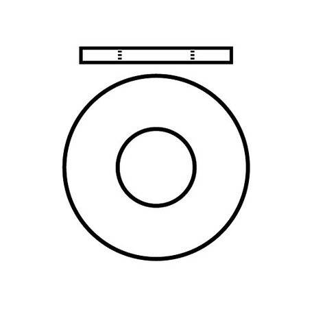 Przekładki stalowe / podkładka - 4x6x0,1mm - 10 szt.