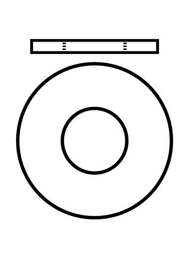 Oceľové vymedzovacie podložky/shim - 4x6x0, 1mm - 10 ks. [C-3301-04-06-01]