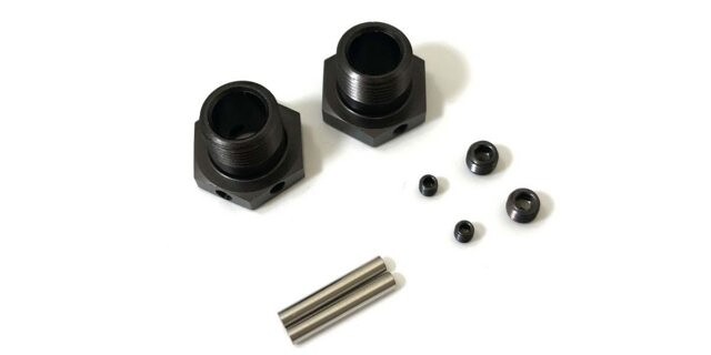 Kyosho Wheel Hub Inferno MP9-MP10 Gun Metal (2) Narrow - K.IFW625N - expresní doprava