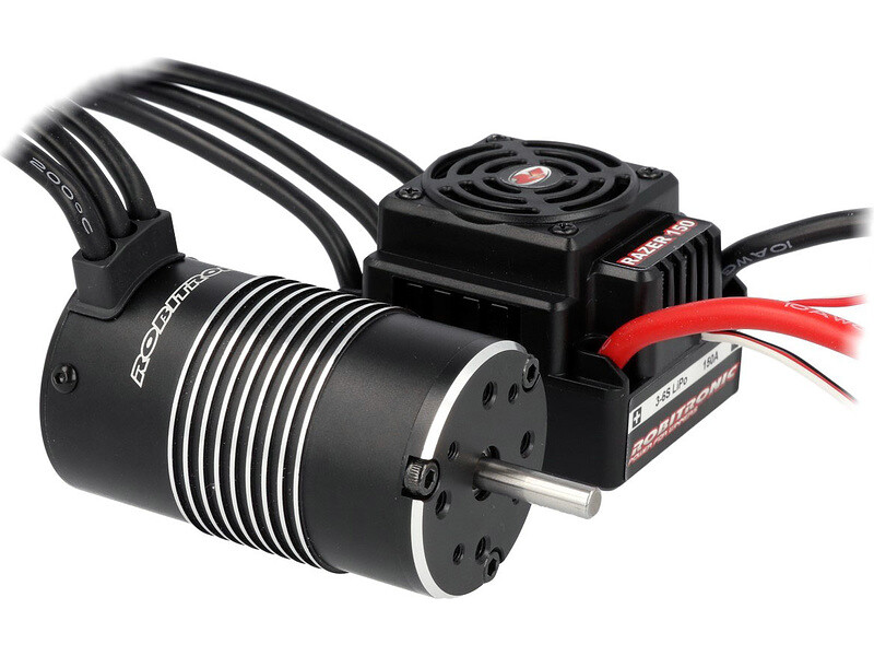 Robitronic striedavý motor Razer 4268 1600ot/V, regulátor 150A [R01260]