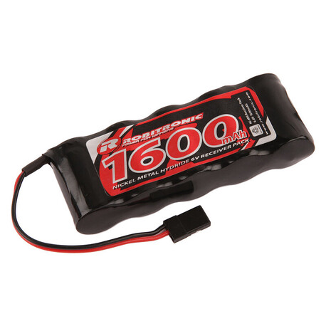 Akumulator Robitronic NiMH 6,0 V 1600 mAh płaski RX