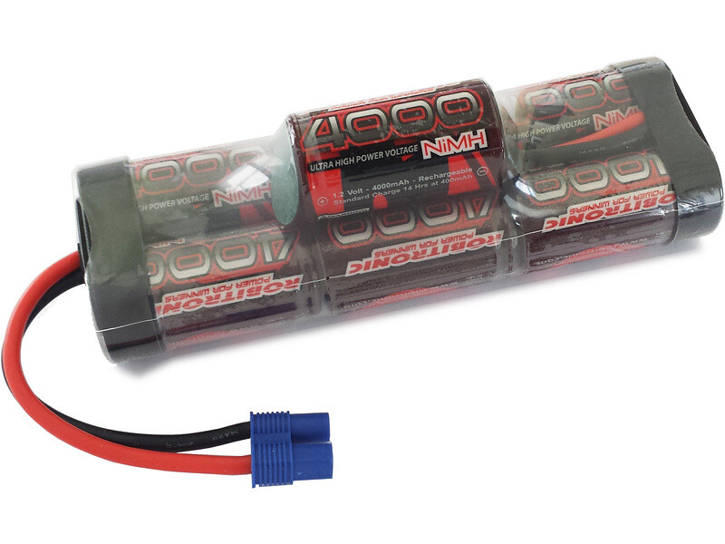 Robitronic NiMH baterie 8.4V 4000mAh vysoká EC3 - R05151 - expresní doprava