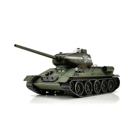 Czołg TORRO PRO 1/16 RC T-34/85 zielony kamuflaż - podczerwień IR - Servo