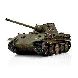 TORRO Panzer PRO 1/16 RC Panther F Mehrfarbentarnung - Infrarot IR - Rauch aus dem Lauf