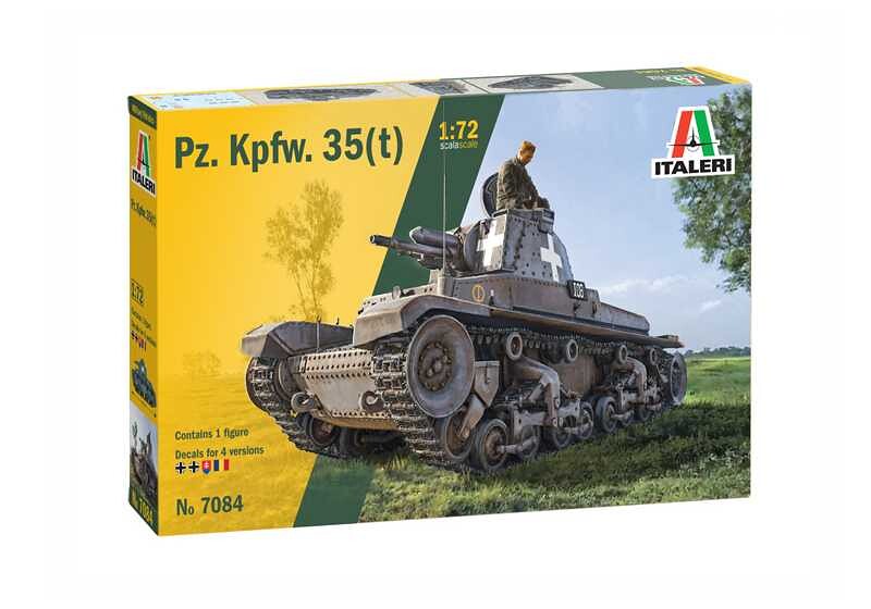 Italeri Model Kit military 7084 - Pz. Kpfw. 35(t) (1:72) - 33-7084 - expresní doprava