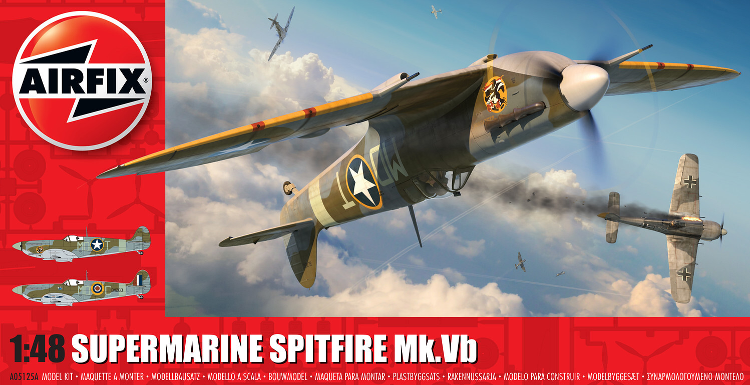 Airfix Classic Kit letadlo A05125A Supermarine Spitfire Mk.Vb 1:48 - 30-A05125A - expresní doprava