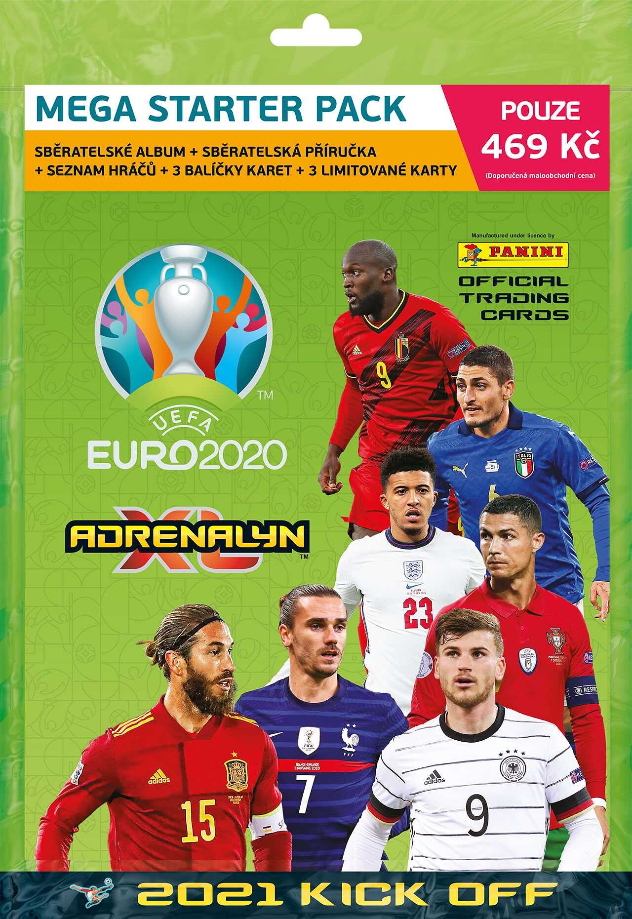 EURO 2020 ADRENALYN - 2021 KICK OFF - starter set - 01-6600 - expresní doprava