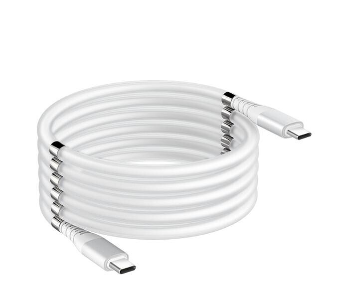 STABLECAM Magnetický samonavíjecí USB nabíjecí kabel (Type-C to Type-C)(90cm) - 1DJ2033 - expresní doprava