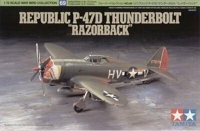 1:72 Tamiya 60769 P-47D Thunderbolt Razorback - 108/60769 - expresní doprava