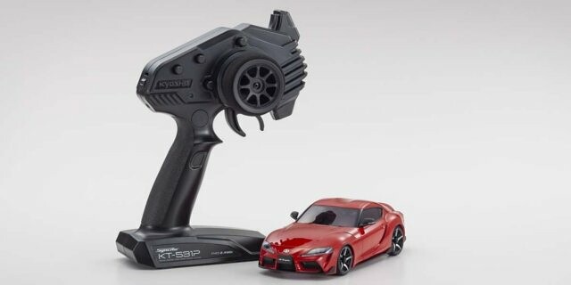 Mini-Z AWD Toyota GR Supra Prominencia Red (MA020N-L/KT531P) K.32619R