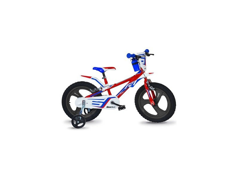 Dino-Bikes DINO Bikes - Dětské kolo 16" červeno/modro/bílé - DB-816L - expresní doprava