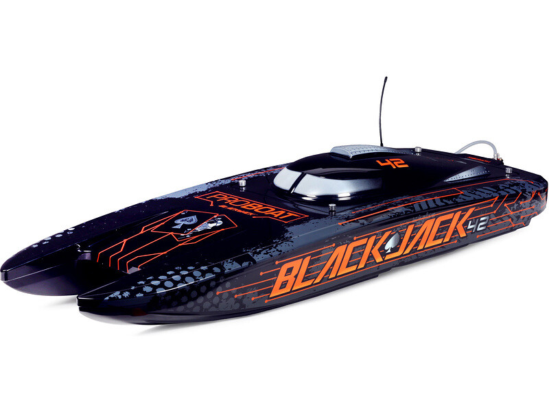 Proboat Blackjack 42" 8S RTR čierny [PRB08043T1]