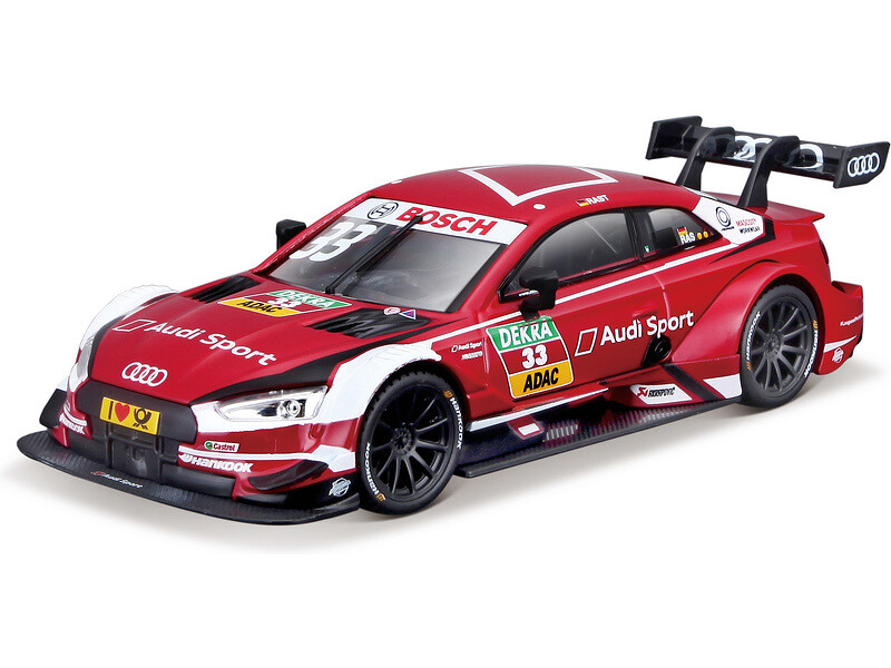 Bburago Audi RS 5 1:32 2018 DTM 33 René Rast - BB18-41160 - expresní doprava