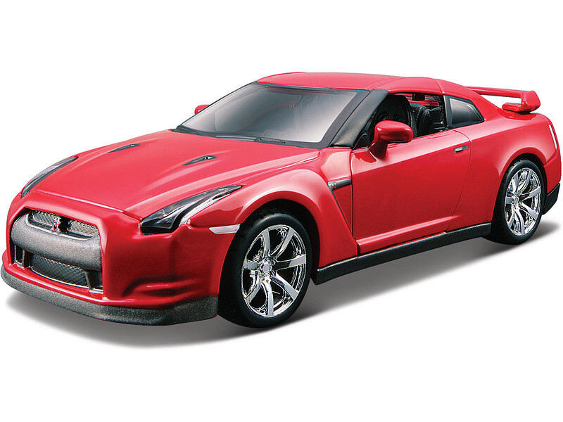 Bburago Nissan GT-R (R35) 2009 1:32 červená - BB18-43053 - expresní doprava