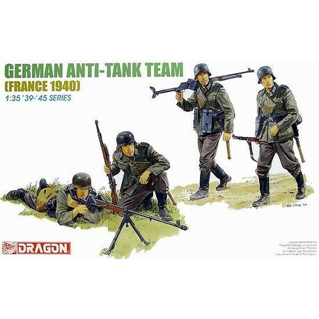 Model Kit figure 6196 - NIEMIECKI ZESPÓŁ ANTI-TANK (1:35)