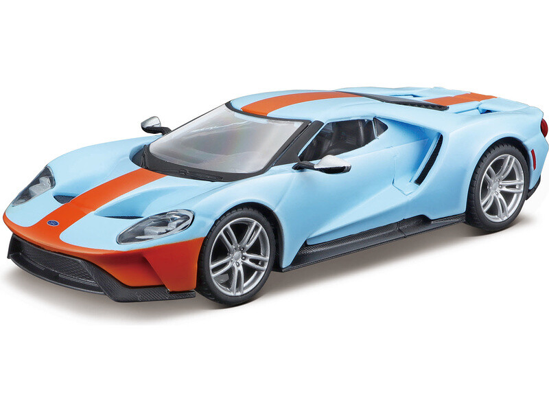 Bburago Ford GT 2019 1:32 světle modrá - BB18-43043B - expresní doprava