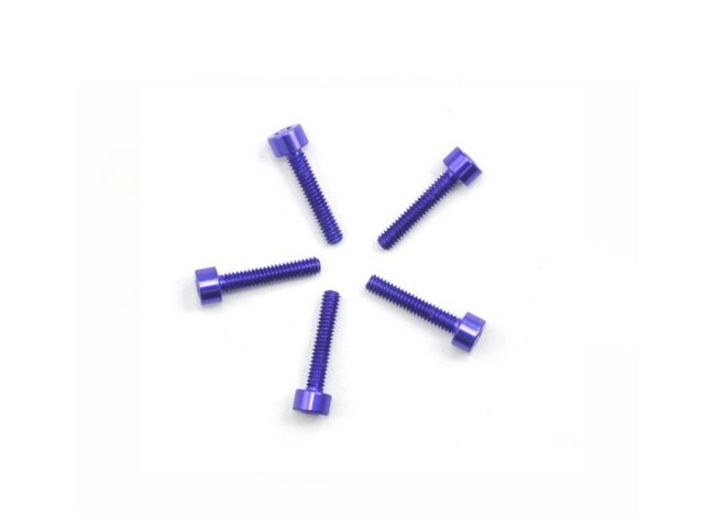 Arrowmax Alu Screw Allen Cilinder Head M2.2X12 Purple (7075) (5) AM-14CH2212-P - AM-14CH2212-P - expresní doprava