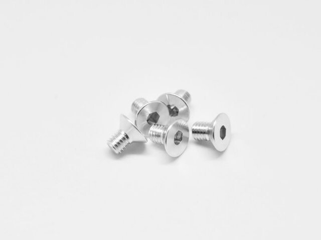 Arrowmax Alu Screw Allen Countersunk M3X5 Silver (7075) (5) AM-14CS3005-S - AM-14CS3005-S - expresní doprava