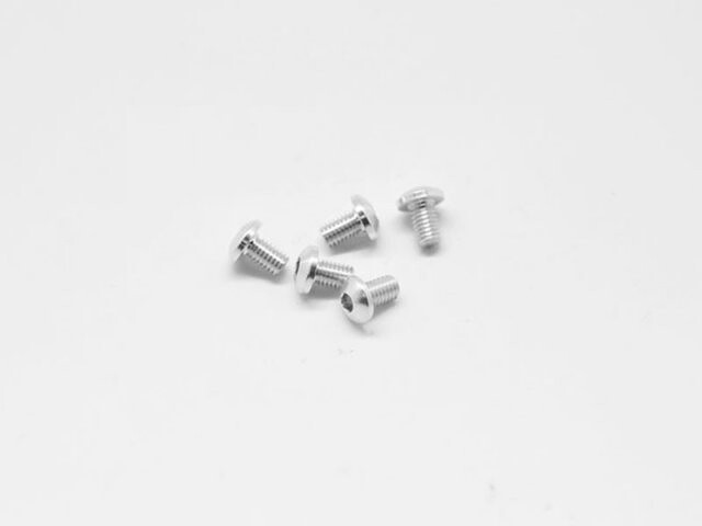 Arrowmax Alu Screw Allen Roundhead M3X5 Silver (7075) (5) AM-14RH3005-S - AM-14RH3005-S - expresní doprava