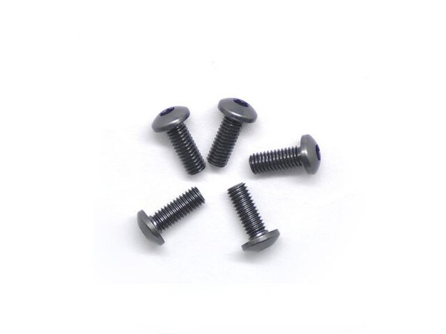 Arrowmax Alu Screw Allen Roundhead M3X8 Gray (7075) (5) AM-14RH3008-G - AM-14RH3008-G - expresní doprava