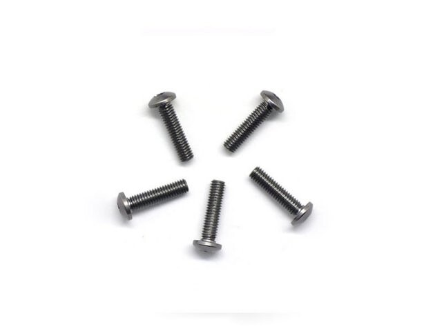 Arrowmax Alu Screw Allen Roundhead M3X12 Gray (7075) (5) AM-14RH3012-G - AM-14RH3012-G - expresní doprava