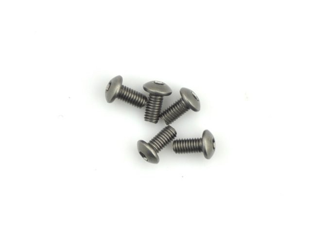Titanium Screw Allen Round Head M3X6 (5) AM-15RH3006