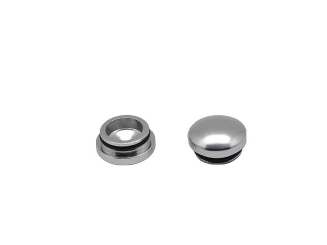 ARROWMAX 14MM Aluminum End Cap - Silver (2) - AM-199013 - expresní doprava