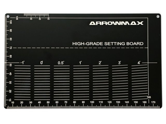 ARROWMAX High Grade Setting Board For 1/32 Mini 4WD (Schwarz) - AM-220022-B - expresní doprava