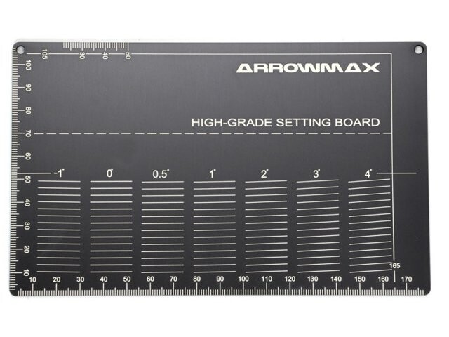 Arrowmax High Grade Setting Board Pre 1/32 Mini 4WD (Gray) AM-220022-G AM-220022-G