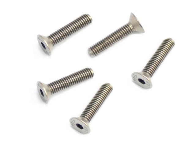 64 Titanium Screw Allen Countersunk M3X14 (5) AM-640006