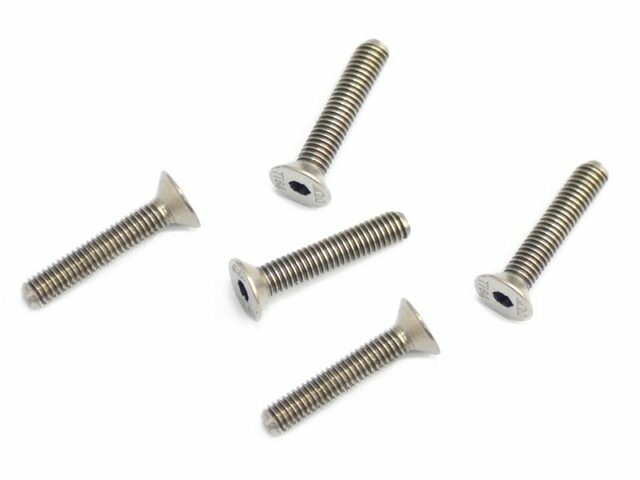 64 Titanium Screw Allen Countersunk M3X16 (5) AM-640007