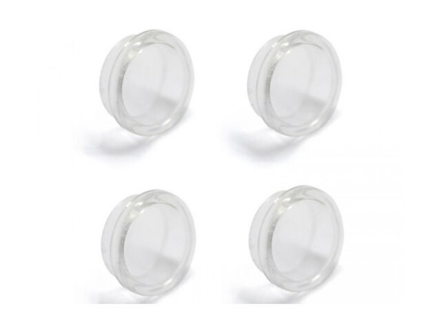 22MM Polycarbonat End Cap pre Honeycomb Tool - Schwarz (4) AM-499008