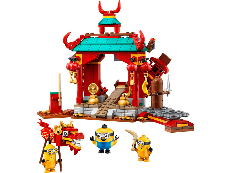 LEGO Minions - Mimoňský kung-fu souboj - LEGO75550 - expresní doprava