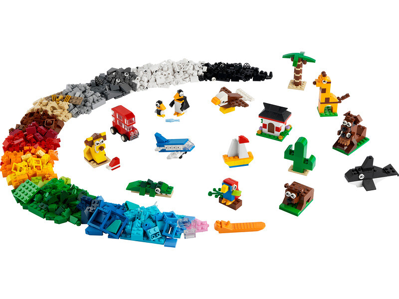 LEGO Classic - Cesta kolem světa - LEGO11015 - expresní doprava